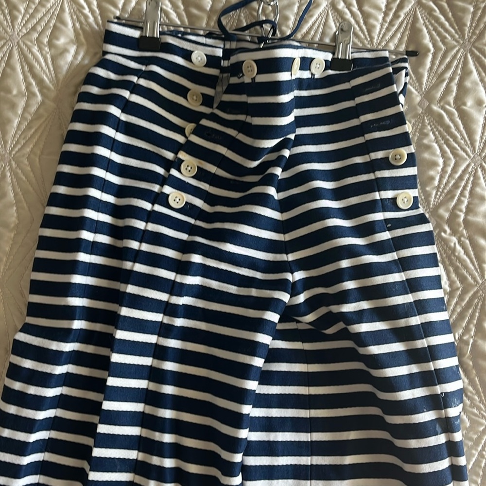 JCrew high waisted sailor pants
